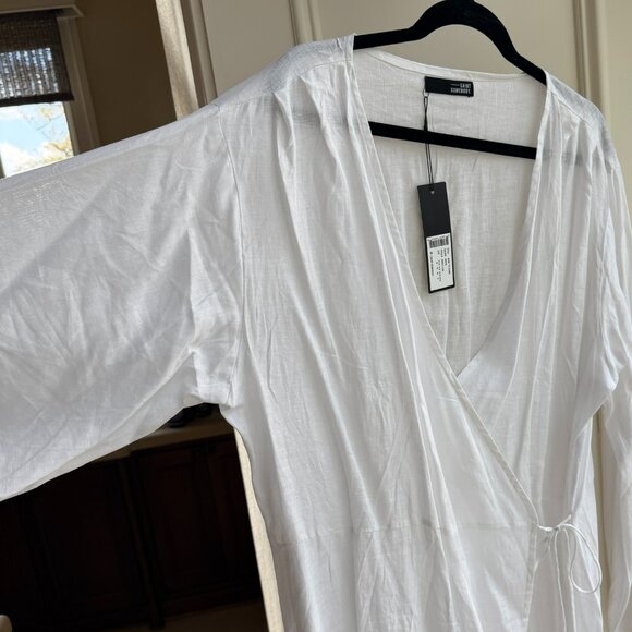 NWT- Saint Somebody- Linen Beach Robe- Size 18-20 - Picture 4 of 10